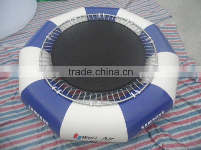 Guangzhou water toys equipments used 20 foot trampoline