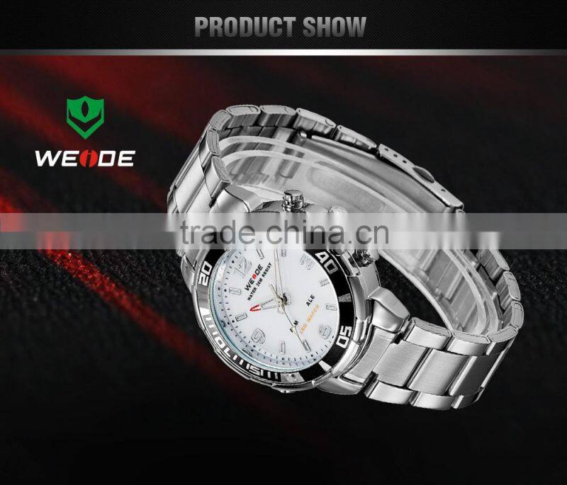 WEIDE Wrist Watch Water Proof Military Watches Men Luxury Brand Automatic