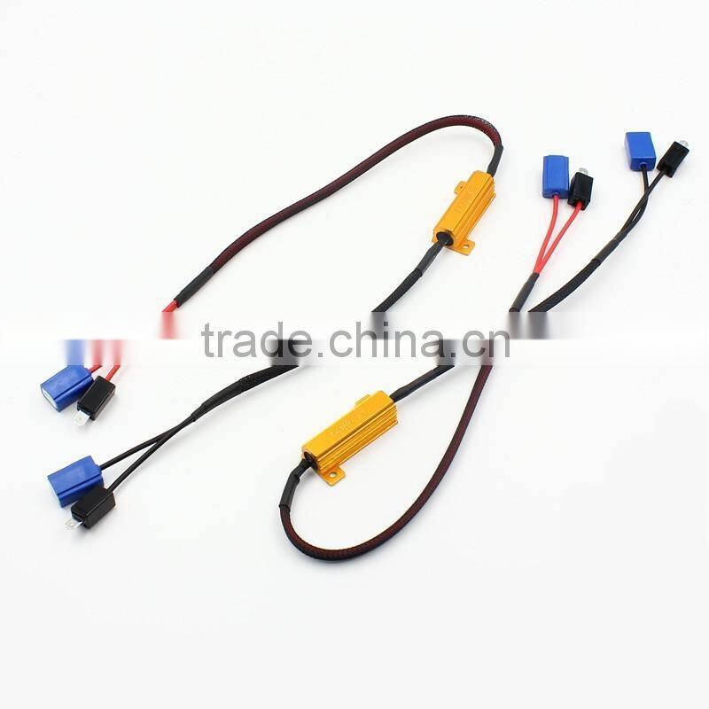 H1/H3 LED Fog Light DRL Driving Light Canbus 50W Load Resistor Wiring Canceller Canbus ERROR FREE Decoders Wirings