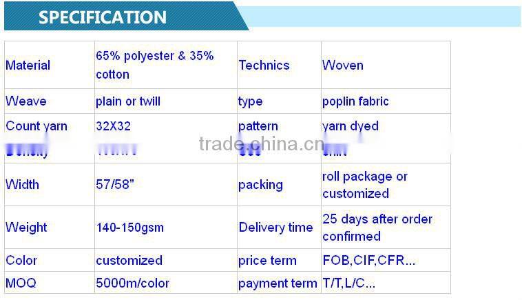 Good Quality Open End 100% Polyester Open End Fabric For Weaving