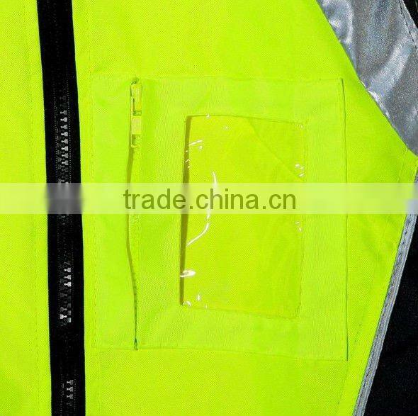 Green reflectitive material workwear