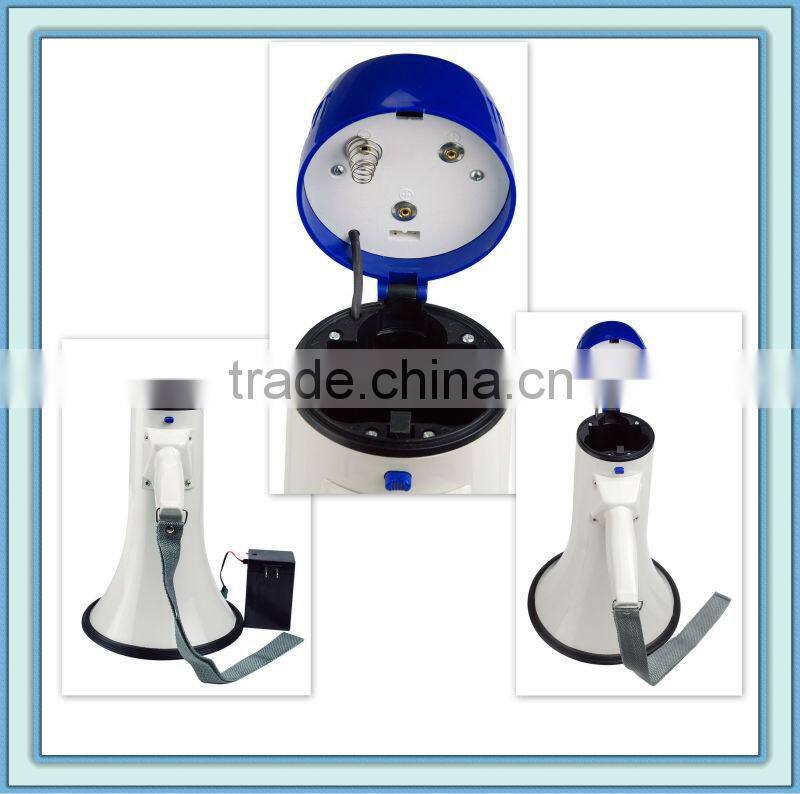 Tour guide used definition plastic megaphone