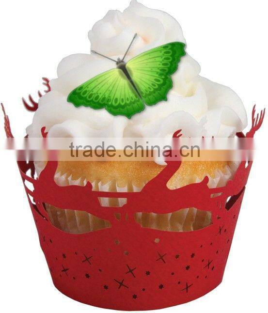 black and white cupcake decoration wrapper made in Guangzhou jiawang factory