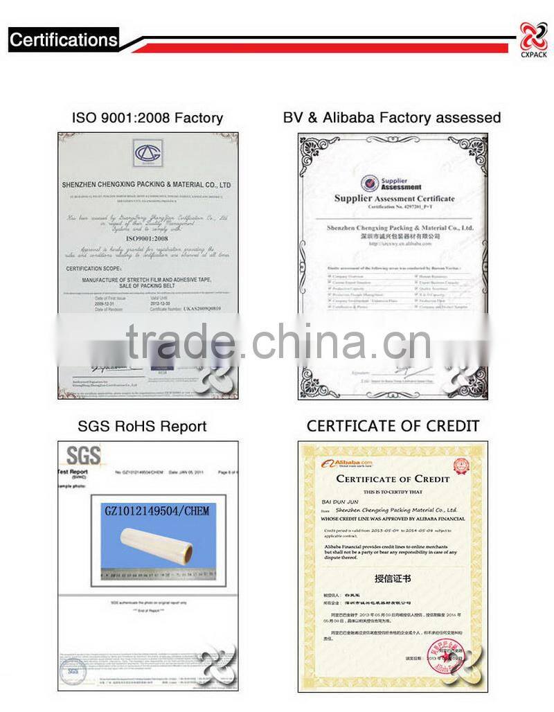 Think soft pe packaging pvc cling wrap film for food wrap