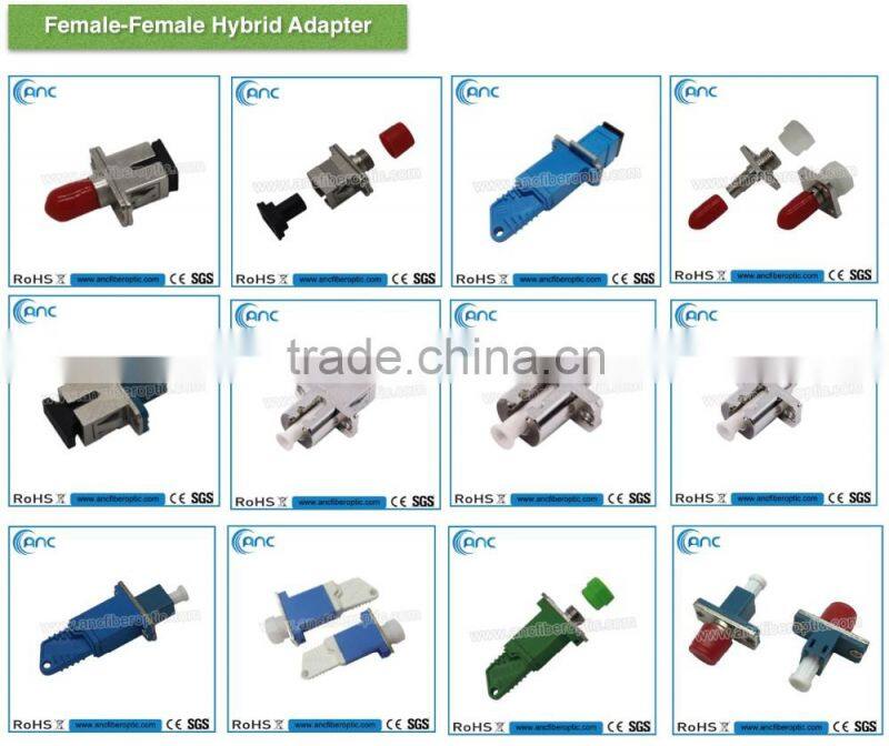 Manufacturer MM SMA Male-ST Female Fiber Optic Adapter