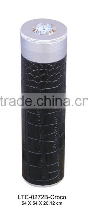 Aluminum wholesale cigar travel humidor tube