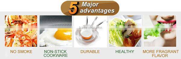 10 PCs non-stick cookware sets XJ-12618