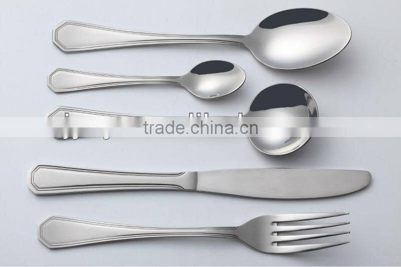 5pcs/set Stainless Steel Tableware,Cutlery