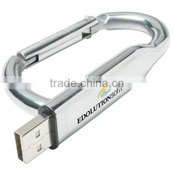 carabiner clip 3.0 usb drive/usb disk