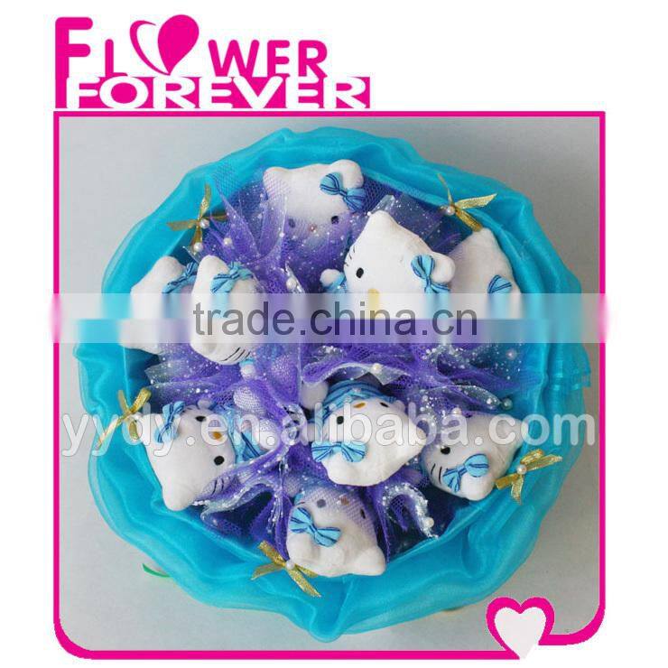 Kitty Bouquet Royal Blue Wedding Gifts