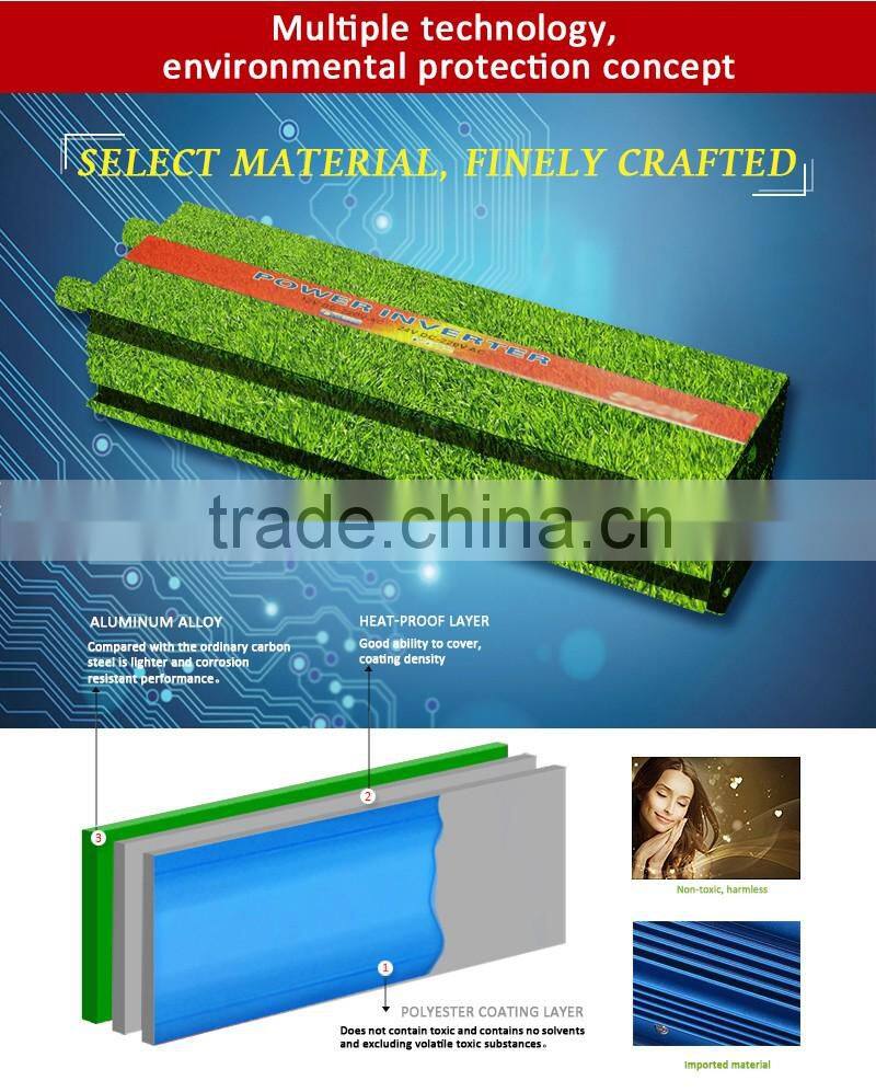 High frequency off grid 12v 220v 4000w sun solar systems inverters & converters