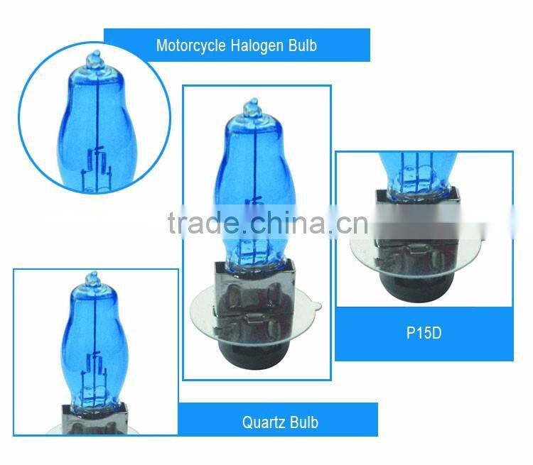 hod xenon bulb 12v 35/35w motorcycle halogen bulb p15d halogen motorcycle light bulb