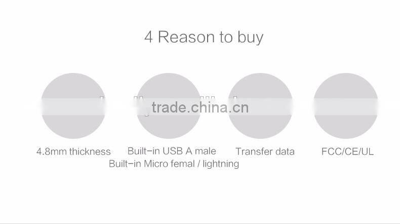 slim power bank 1500mAh