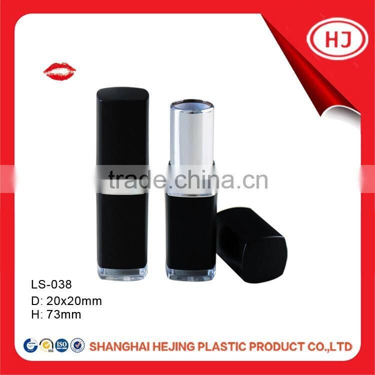 Custom cosmetic lipstick packaging with clear base