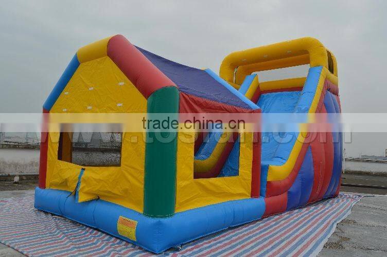 giant inflatable jumping bounce house and slide,bouncy combo A3013