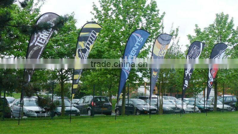 Push In Carbon Composite Bow Flag Pole With Oxford Bag