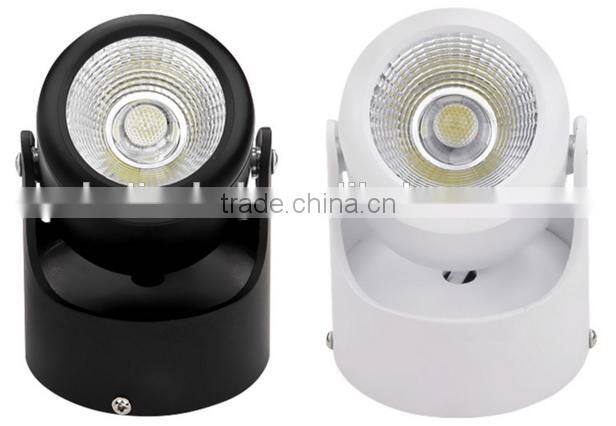 new design surface mounted 360 degree rotating led ceiling spot light