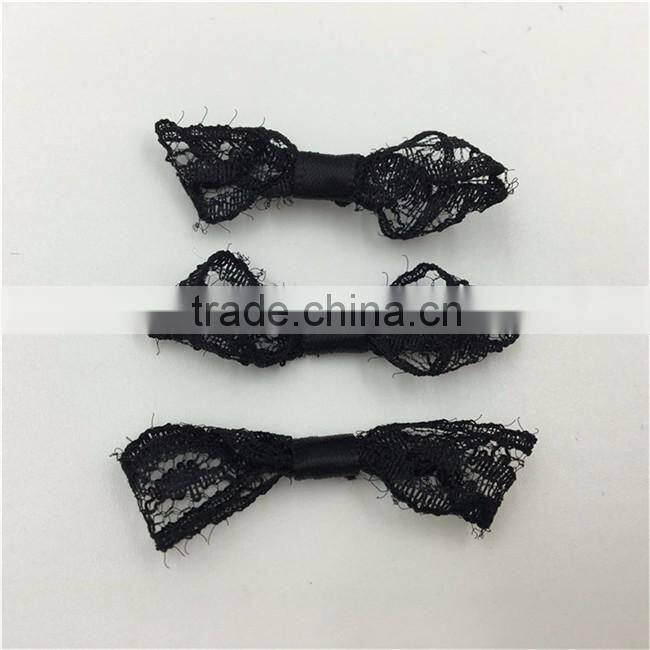 Customized Lace Material Ribbon Bow