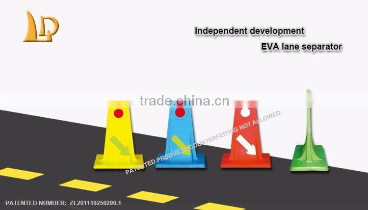 EVA Lane Divider With Colored Design