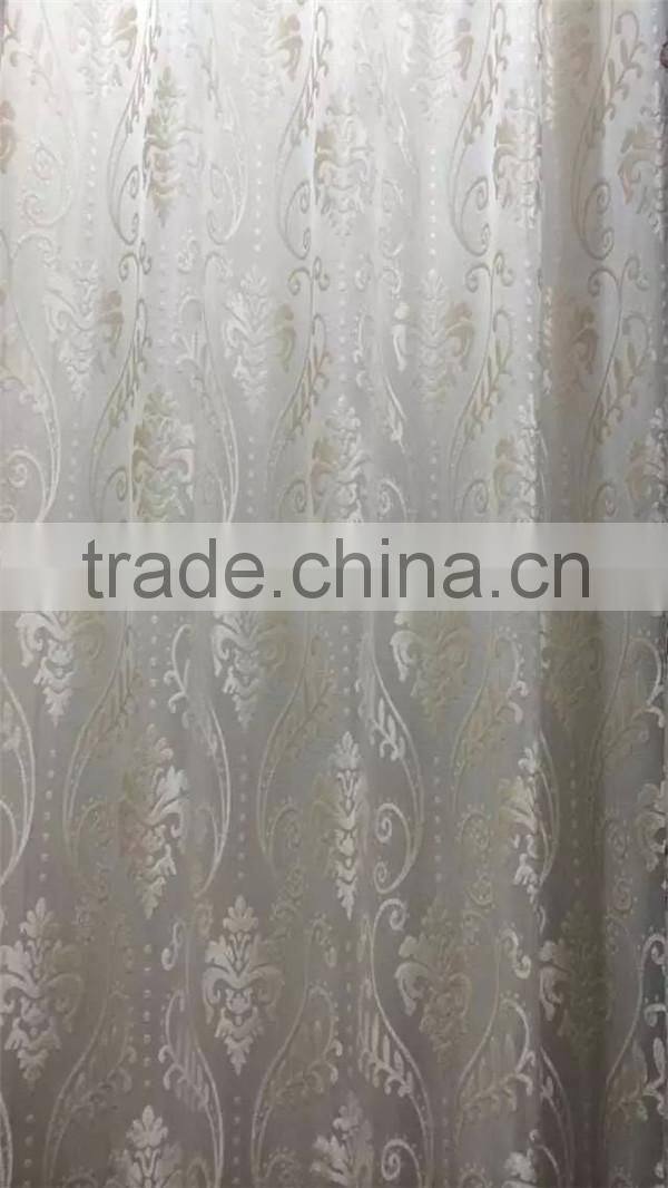 Wholesalers china living room curtains jacquard curtain net