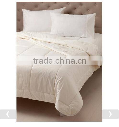 Luxury Wool Quilt Full Size Quilt Bedding Set White King Size Duvet Filling Sheep Wool