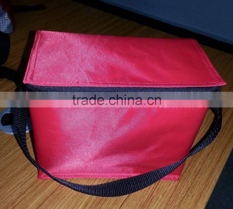 Outdoor fitness nonwoven insulated lunch bag cooler bag ,promotio cooler bag