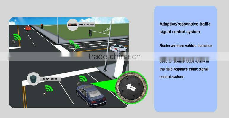 Comprehensive Wireless Road Traffic light Sensor for traffic jam improvement