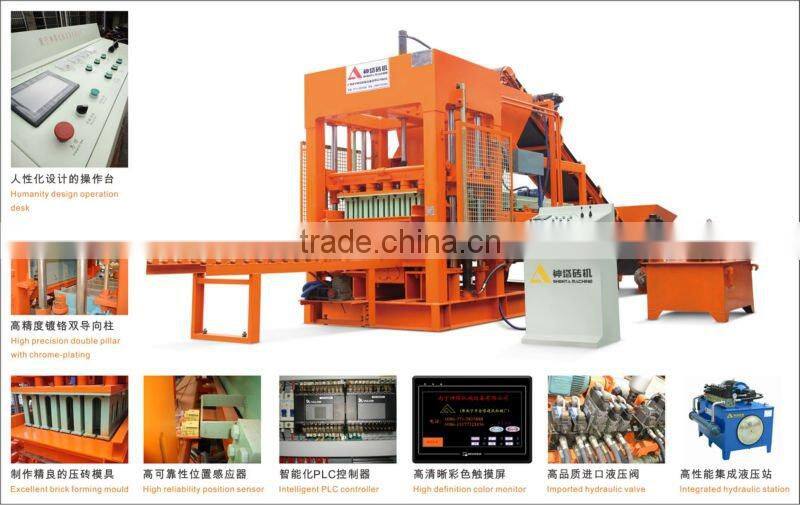 QTY8-15 Good price electric brick making machine