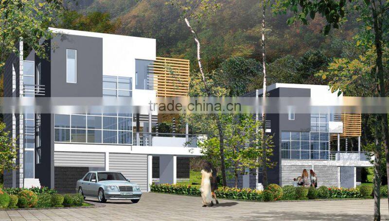China cheap or luxury prefab villa