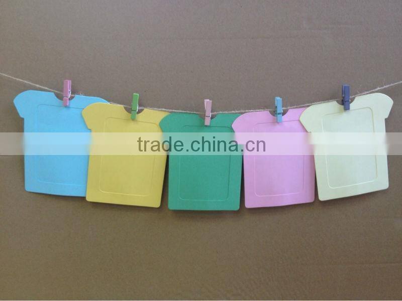 2014 hot sale colorful paper frames for photos shenzhen factory