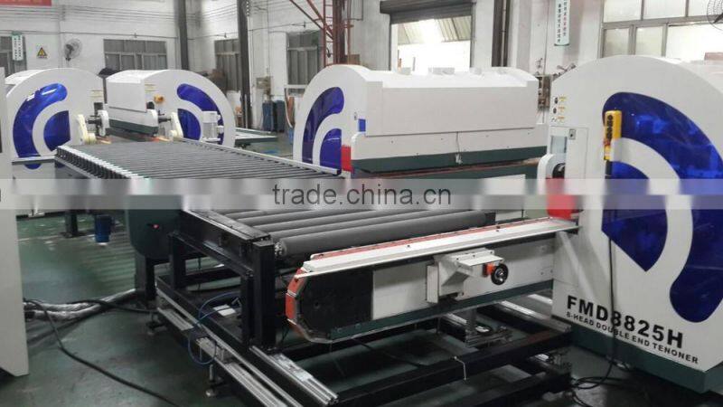 PLC control FMD8620 double end tenoner woodworking machine