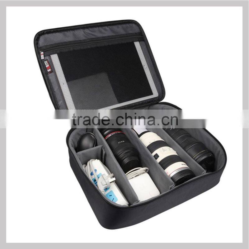 BUBM storage organization system kit bag electronic tools equipment wired headset pen into the portable organizador travel