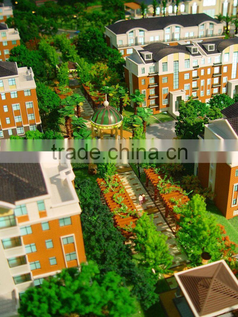 SH Model/ Villa District Building Model Maquette Maker