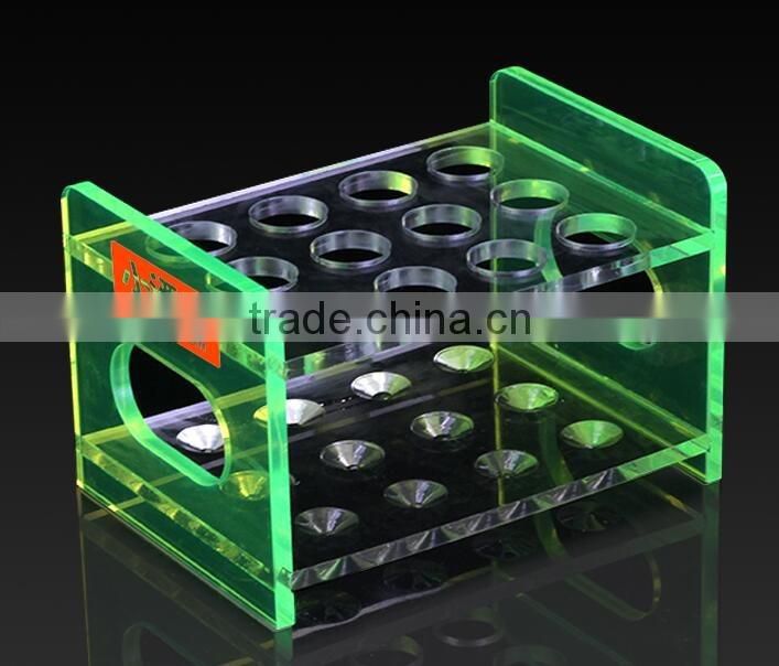 acrylic test tube display rack/ stand /holder