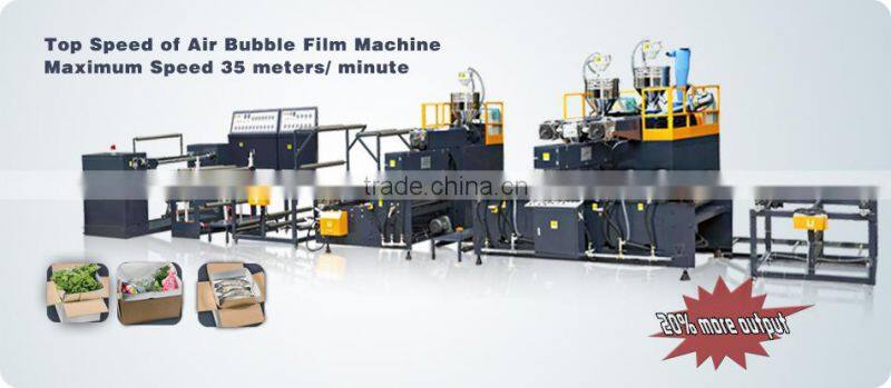 2015 Ztech high output 5 layers Air Bubble Film Bag Making Machine ZT120-5T