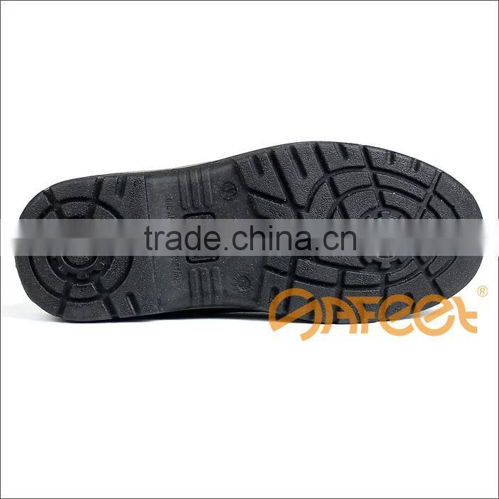 Genuine leather safety protection construction shoes for workers shock resistant safety boots steel toe office shoes (SA-1101)