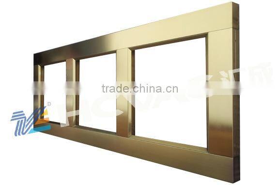 Vacuum Etched Stainless Steel Sheet colorful PVD Coating Machine