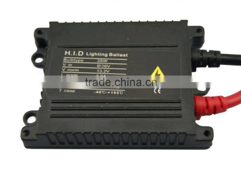 Motorcycle Accessories CE ROHS Slim AC HID Balllast 12V 35W