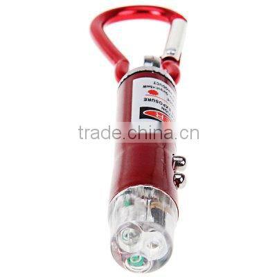 red super power mini led flashlight keychain