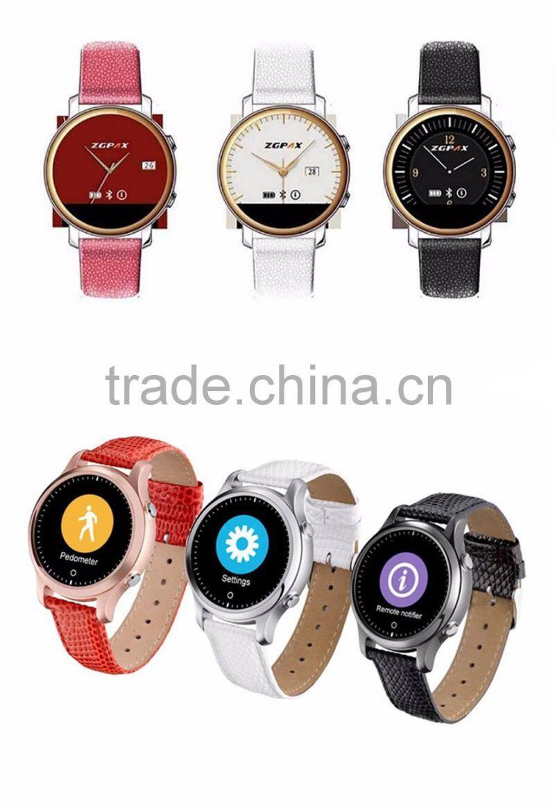 Wholesale Multi Function Pedometer for Health Waterproof Bluetooth S360 Smart Watch Lady Watch
