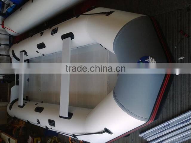 530cm RIB rigid inflatable boat with aluminum floor for rescue, sports and fishing use