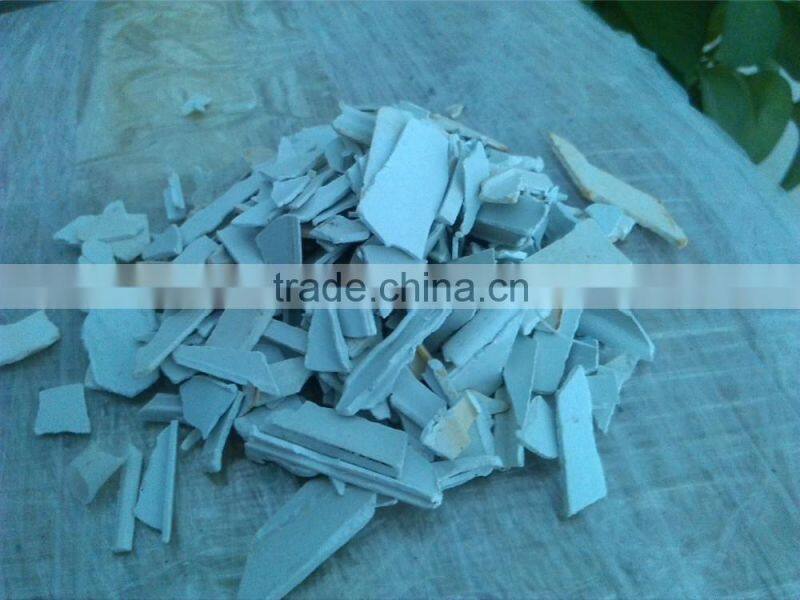 hot sale white and grey color pvc regrind pipe pvc window scrap
