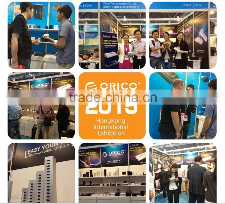 ORICO overload Over voltage Over current Short circuit protected 4 gang 4 USB extension socket usb eu with surge protector