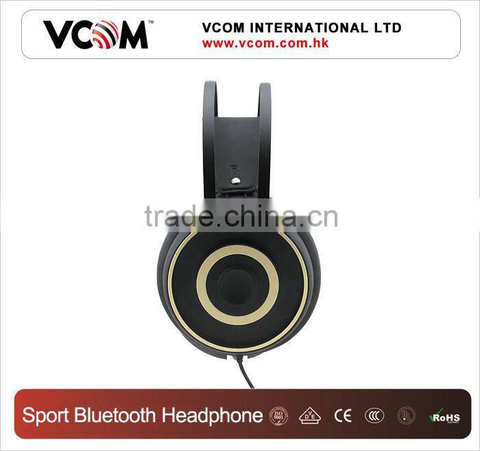 VCOM High Quality Professional DJ Headphones Custom with Metal Shell