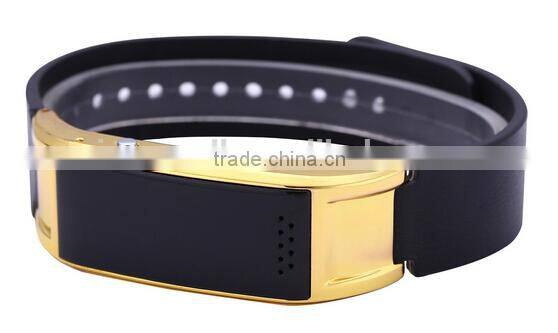 D8 D8S MTK6260 led smart bluetooth bracelet watch for men gold bracelet For Android for Samsung for iPhone