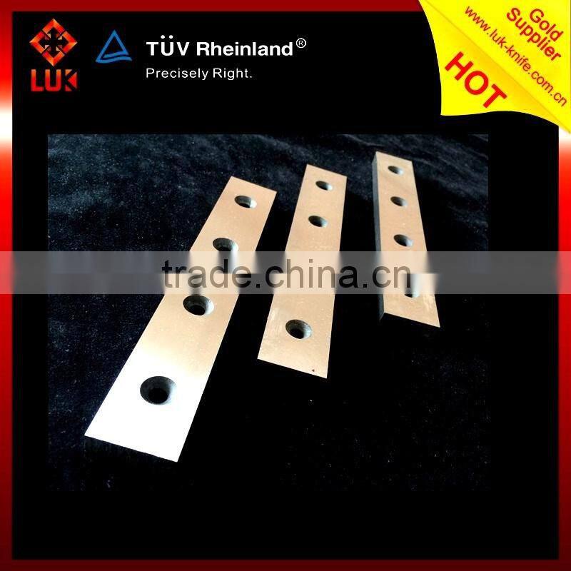 Excellent quanlity Plastic & Rubber recycling machinery pelletizer blades