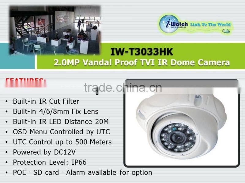 IW-T3033HK Full HD 1080P IR TVI Surveillance Camera