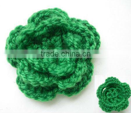 Plastic dress accessories hand made flower