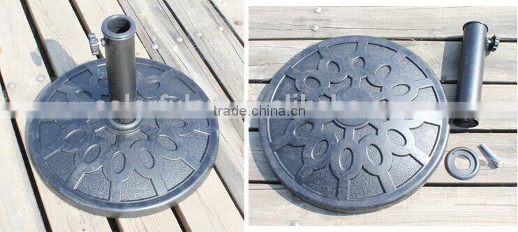 Double tip aluminum pole solar beach umbrella DH-3005