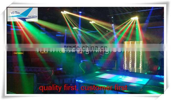 narrow beam lighting fixture 8x10w rgbw dmx light led spider